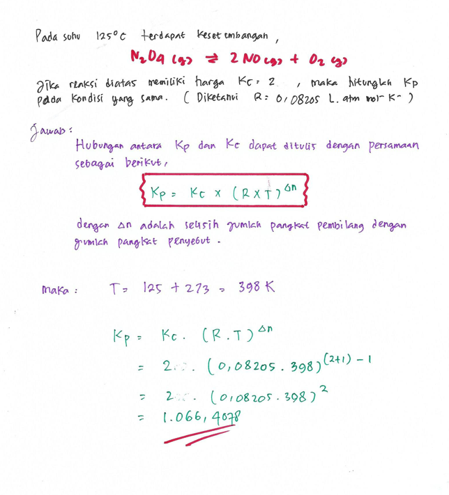 mrnghitung harga Kp dari harga Kc 